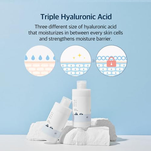 1025 Dokdo Toner e Lotion | Esfoliação suave, Hidratação, Toner Tipo Aquoso, Loção (200ml) - ROUND LAB