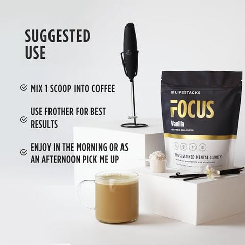 Creme de Café Focus para Energia – 250ml – Café Energizante - LIFESTACKS
