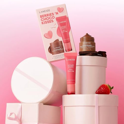 LANEIGE Lip Glowy Balm: Hidratação, Brilho, Leveza, Hidratação Profunda – 10g