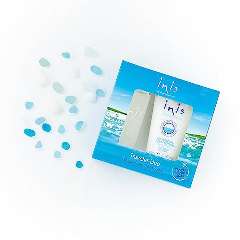 Inis the Energy of the Sea - Amostra Duo de Colônia e Loção Corporal Inis, a Energia do Mar – 50ml + 50g