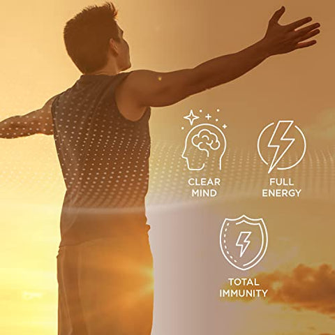 EFFECTIVE NUTRA - Mushroom Gummies 10 Blend – Complexo de Cogumelos 2500mg – Impulsionador Cerebral, Suporte Imunológico, Energia – Suplemento de Cogumelos para Homens
