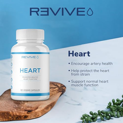 CoQ10 200mg: Cápsulas Veganas para Saúde do Coração – 90 Unidades - Revive MD