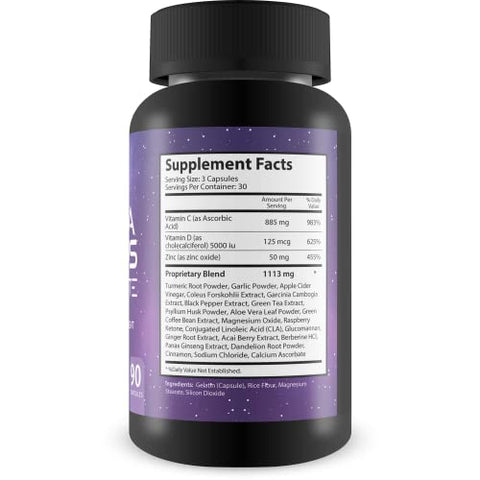 Ultra Sonus Complete - Suplemento para Zumbido – Fórmula Máxima de Alho Cúrcuma Vitamina C – Suporte à Redução da Inflamação