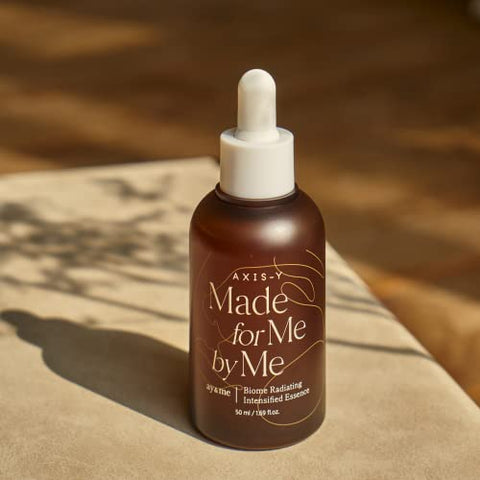 Essência Intensificada Radiante AXIS-Y Biome | 50ml | Cuidados com a Pele Probióticos | Adenosina | Cuidado Antirrugas | Skincare Coreana