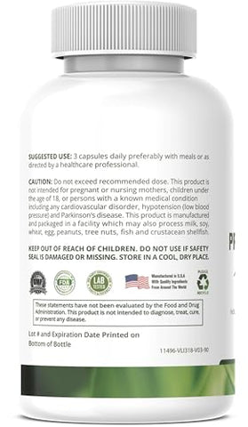 Detox Trees - ProstaGuard – Suplemento para a Próstata com Extrato de Saw Palmetto, Pygeum Africanum, Beta Sitosterol e Zinco para a Saúde da Próstata