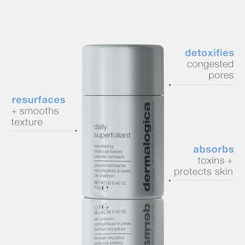 Dermalogica Daily Superfoliant – Esfoliante Facial em Pó que Suaviza e Ilumina a Pele, Combatendo os Fatores Conhecidos por Acelerar o Envelhecimento Cutâneo