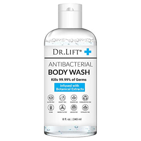 DR. LIFT - Sabonete Líquido Antibacteriano, 240 ml (Pacote com 3) – Suave