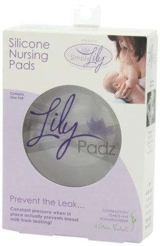Almofadas de Amamentação Reutilizáveis de Silicone – Par Único Tamanho Regular – Marca LilyPadz - LilyPadz