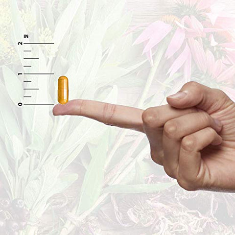 Nature's Answer - Nature’s Answer Saw Palmetto 690 mg 120 Cápsulas | Suporte para Próstata | Suporte Natural para o Trato Urinário | Estimula o Crescimento Capilar | Contagem Individual