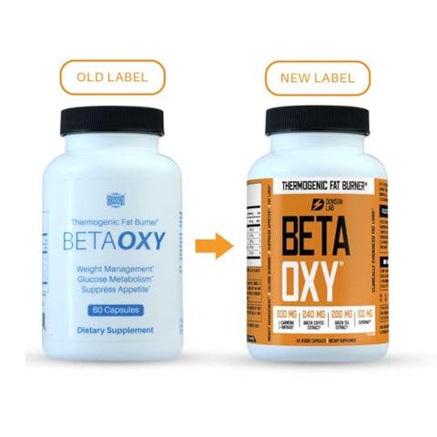 Donson - BetaOxy Queimador de Gordura – Potencialize sua Queima de Gordura com Eficácia – 60 cápsulas