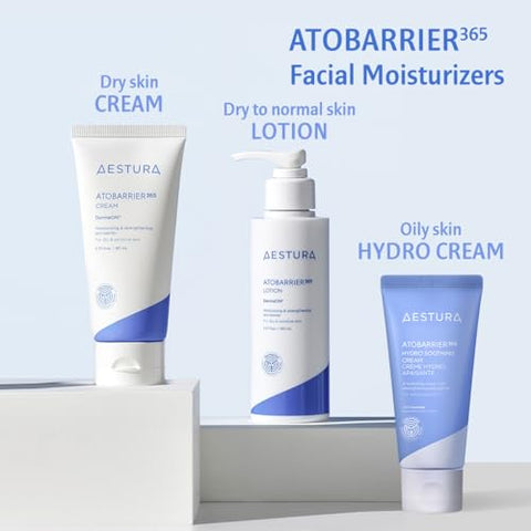 ATOBARRIER365 Loção de Ceramida | Hidratante Facial Leve para Pele Normal a Seca para Homens e Mulheres | 150ml, 5.07 oz - AESTURA