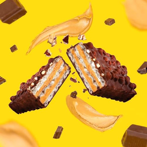 Fit Crunch - FITCRUNCH Wafer Barras de Proteína, 16g de Proteína, Criadas por Robert Irvine