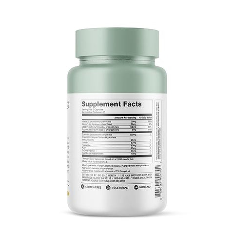 BIG BOLD HEALTH - Big Bold Health HTB Rejuvenate – Suplemento de Suporte à Saúde Imunológica – Suplemento de Trigo Sarraceno do Himalaia para Rejuvenescimento e Suporte Imunológico (120 cápsulas)