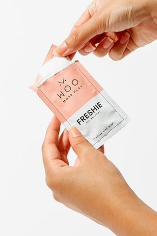 Freshies: Lenços Umedecidos Íntimos Femininos Naturais com Água de Coco e Aloe Vera, Promove Saúde Feminina - Woo More Play