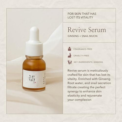 Kit de Descoberta de Soro Hanbang da Linha de Soro Beauty of Joseon – Cuidados com a Pele (ML/G)