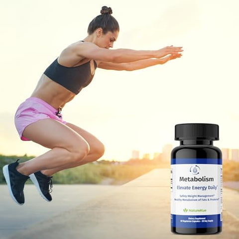 NatureKue - Gerenciamento de Peso Natural | Metabolismo Saudável | Marca: Metabolismo+ | 60 cápsulas