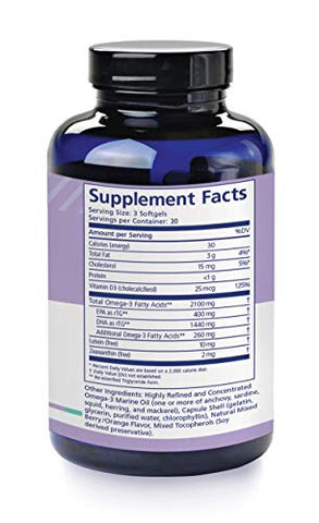 PRN Physician Recommended Nutriceuticals - PRN nūmaqula Omega-3 – Suplemento de Alta DHA com Luteína | Ômega-3 de Alta DHA com Luteína | PRN nūmaqula