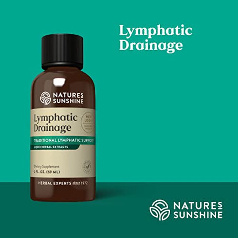 Nature's Sunshine - Nature’s Sunshine Drenagem Linfática, 60 ml | Suplemento para Drenagem Linfática Promove a Eficiência do Sistema Linfático para a Saúde Geral