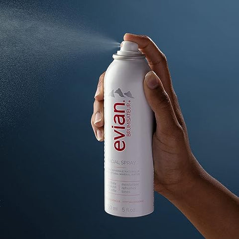 Evian Spray Facial, 150 ml (1 unidade) – Hidratação e Frescor para sua Pele