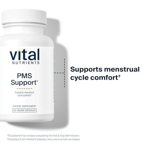 Suporte para TPM com Extrato de Vitex Berry e Passiflora | Auxílio para o Período Pré-Menstrual - Vital Nutrients