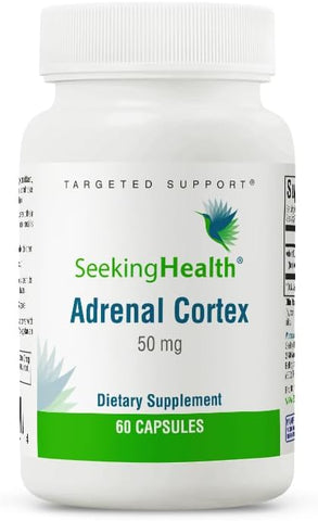 Adrenal Cortex: Suporte para um Sistema Nervoso Saudável – 60 cápsulas de 500mg - Seeking Health