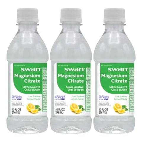 Deal Dave - Swan Solução Oral de Citrato de Magnésio de Limão 300 ml, (3 Unidades) Oferta Dave Card