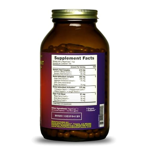 Antioxidant Extreme – 360 VeganCaps | Poderosos Antioxidantes Veganos | 360 cápsulas veganas - HEALTHFORCE SUPERFOODS