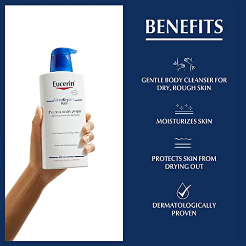 Body Wash Reabastecedor com 5% de Ureia 400ml - Eucerin