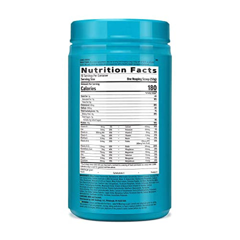 Total Lean Shake 25 Pó de Proteína | Substituto de Refeição Rico em Proteínas | Baunilha Francesa | 16 Porções - GNC