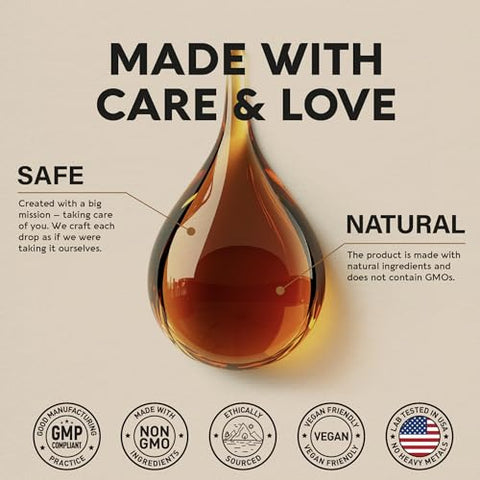 NUTRAHARMONY - Shilajit Puro do Himalaia | Testado em Laboratório nos EUA | Shilajit Natural para Homens | Marca Shilajit Pure antes do texto