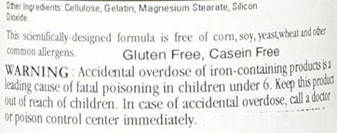 Cardiovascular Research - Ferritin Maximum Absorption Iron Supplement 1-Pack – Cápsulas de 60 –