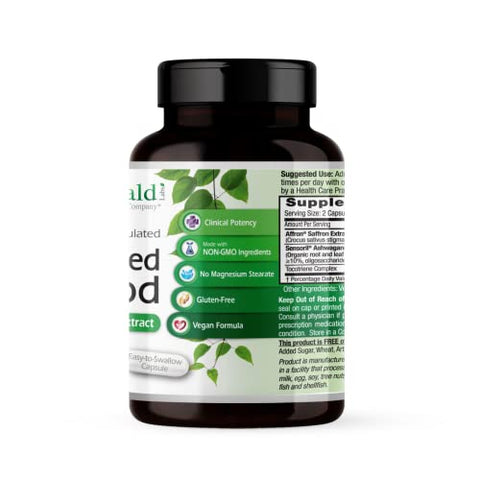 EMERALD LABS - Emerald Labs Elevated – Açafrão 60 cápsulas 500mg – Saúde e Bem-Estar