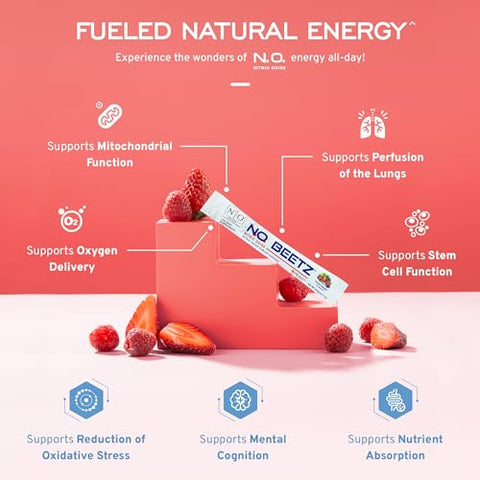 N1O1 - N.O. Beetz | Suplemento Óxido Nítrico | Hidratação e Energia Celular | 60g