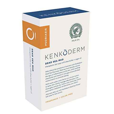 Sabonete Kenkoderm Psoríase Lama do Mar Morto com Óleo de Argan – 100g