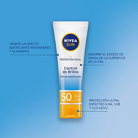 NIVEA - Proteção Solar Facial FPS  – 50g