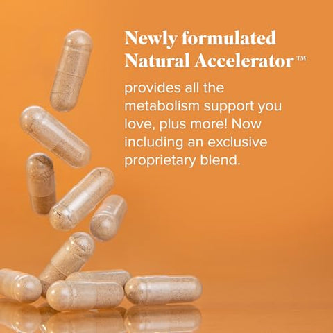 Natural Accelerator: Novo Blend Suporta Metabolismo Acelerado com Sinetrol Patenteado e Ingrediente Clinicamente Estudado para Queima de Gordura com Pimenta Caiena Termogênica - Isagenix