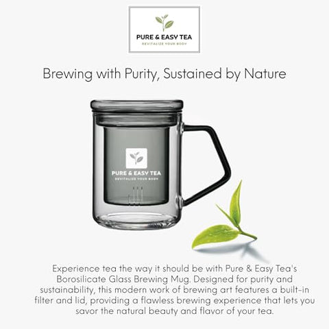 Pure And Easy Tea - Chá Detox Puro e Fácil, Desintoxicação Deliciosa, Detox de 30 Dias, Favorece o Emagrecimento Saudável, Fígado, Intestino