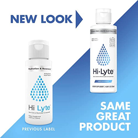 Hi-Lyte - Suplemento de Eletrólitos para Suporte Imunológico e Hidratação Rápida | ZERO Calorias ZERO Açúcar | 20% Mais Potássio, Magnésio