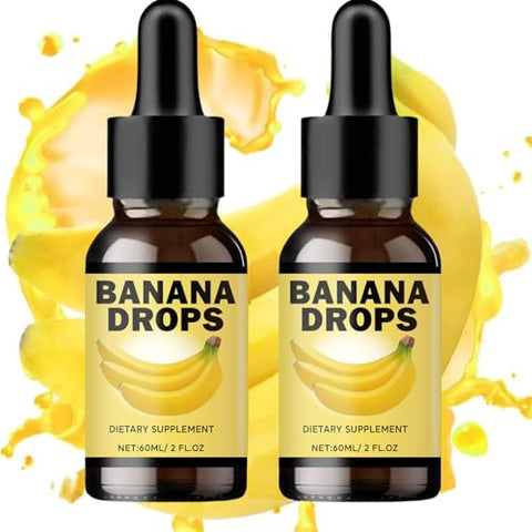 Callonestop MX - Extrato Líquido de Banana Orgânica Banana Drops para Emagrecimento Homem e Mulher 5 Unidades – 100% Natural