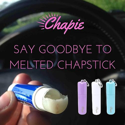 Chapie - Porta-chaves OG para Bálsamo Labial Isolado a Vácuo, Evita Derretimento – Suporte para Lábios Hidratados