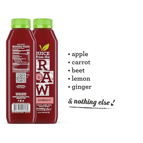 2-Day Juice Cleanse com Fusão de Coco por Juice From the RAW® – Sucos 100% Naturais e Preparados a Frio (12 Garrafas Totalizando 12 ml)