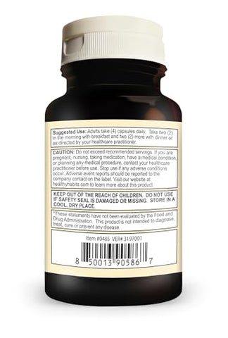 Healthy Habits - StrictionBP – Frasco de 120 Cápsulas Vegetais para Hábitos Saudáveis
