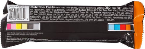 MET-Rx - Met-Rx Big 100 Barra de Proteína, Sabor Baunilha Caramelo Churro, 9 Unidades