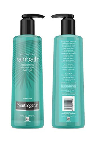 Rainbath Multi-Pack 3 Unidades, Fórmula Original, Romã e Brisa do Oceano, Frascos de 473 ml - Neutrogena