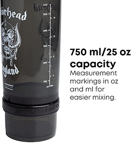 Revive 750 ml Motorhead Shaker – Garanta sua hidratação com estilo - Smartshake