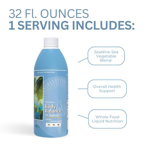 Life Force - Youngevity Body Balance Land: Equilíbrio Corporal em Líquido – Fórmula Poderosa com Nutrientes Essenciais – 500ml