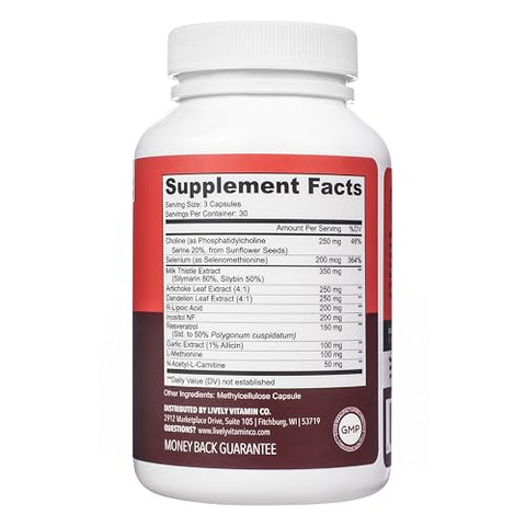 Viva La Liver: Função Melhorada – Limpeza – Desintoxicação – Eliminação de Toxinas – 100% Natural e Eficaz - LIVELY VITAMIN CO