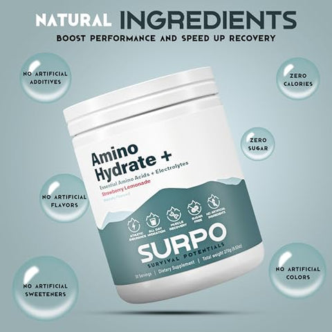 SURPO - Suplemento de Aminoácidos Essenciais – Potencialize sua saúde com a marca líder em nutrição!