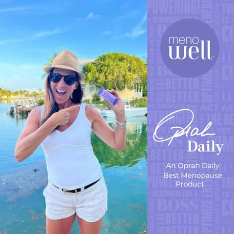 Barras de Proteína para Menopausa, Suporte para Gerenciamento de Peso, Brownie de Chocolate Duplo, 32% de Fibra Diária, Prebiótico, à Base de Plantas, 7g de Proteína, 1g de Açúcar Adicionado, 10 Unidades - MenoWell