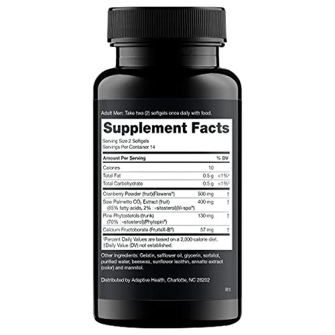 Suplemento de Próstata para Homens com Ingredientes de Alta Potência, Saw Palmetto, Aumenta o Fluxo Urinário, Controla a Frequência e Apoia a Função da Próstata - Nugenix